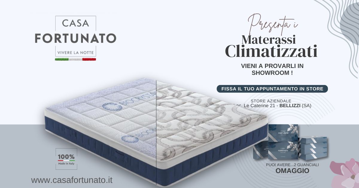 Bellizzi Casa Fortunato Facebook ad: Promo Materassi Climatizzati >>>