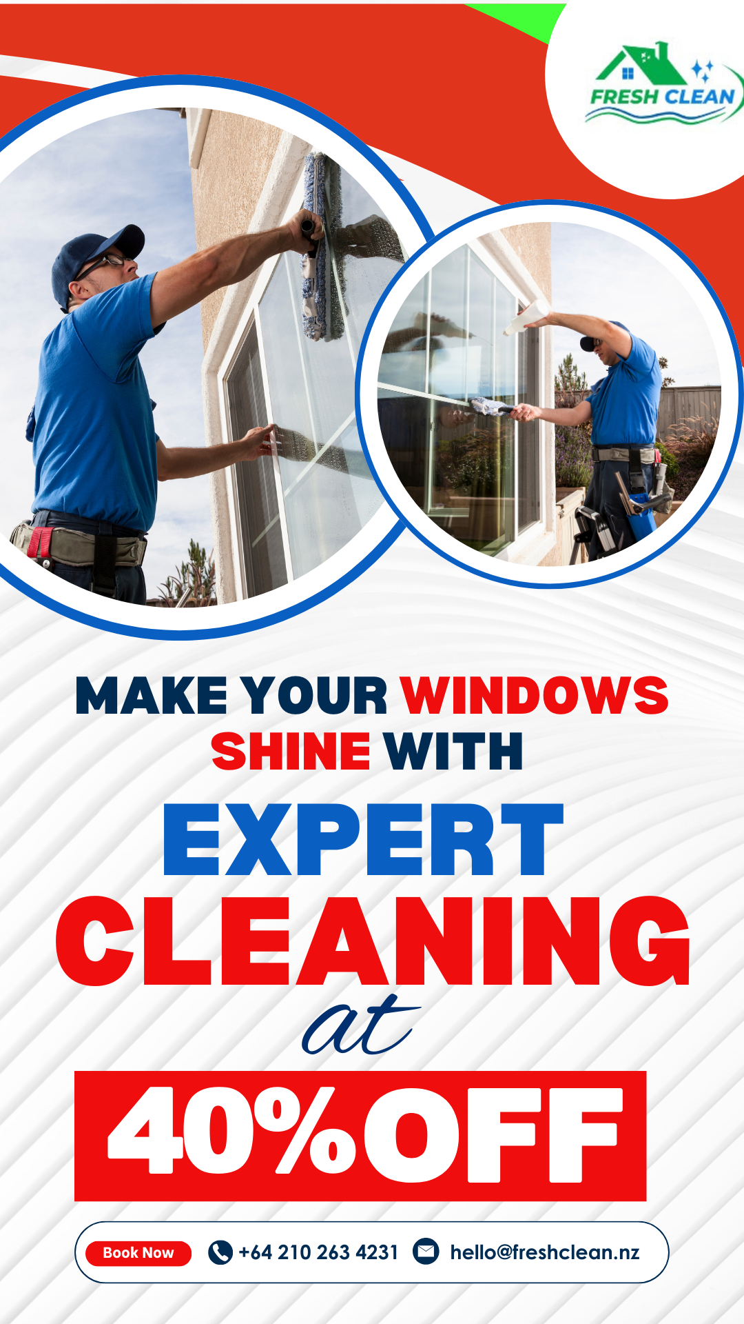 Fresh Clean Facebook ad