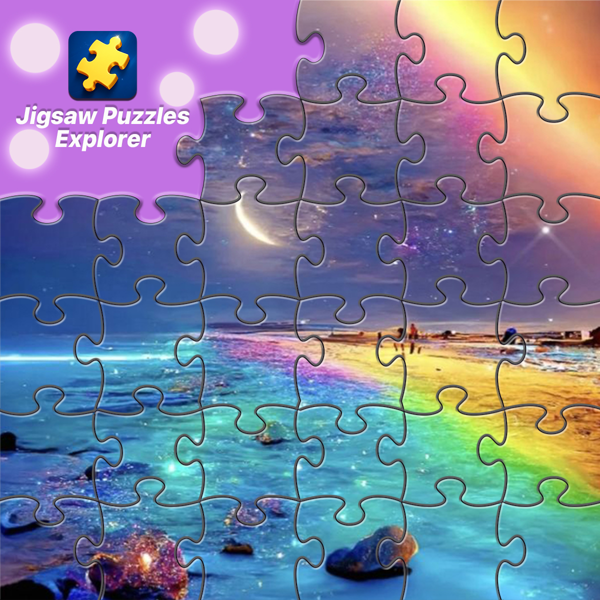 Jigsaw Puzzles Explorer Facebook ad from Jul 7, 2026