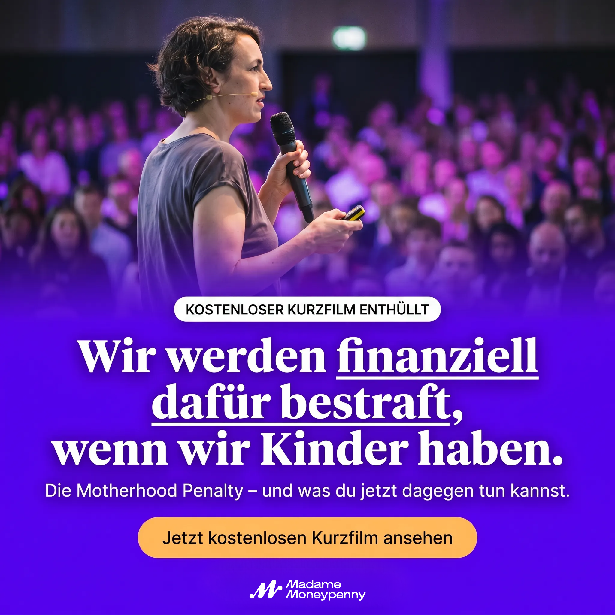 Madame Moneypenny Facebook ad