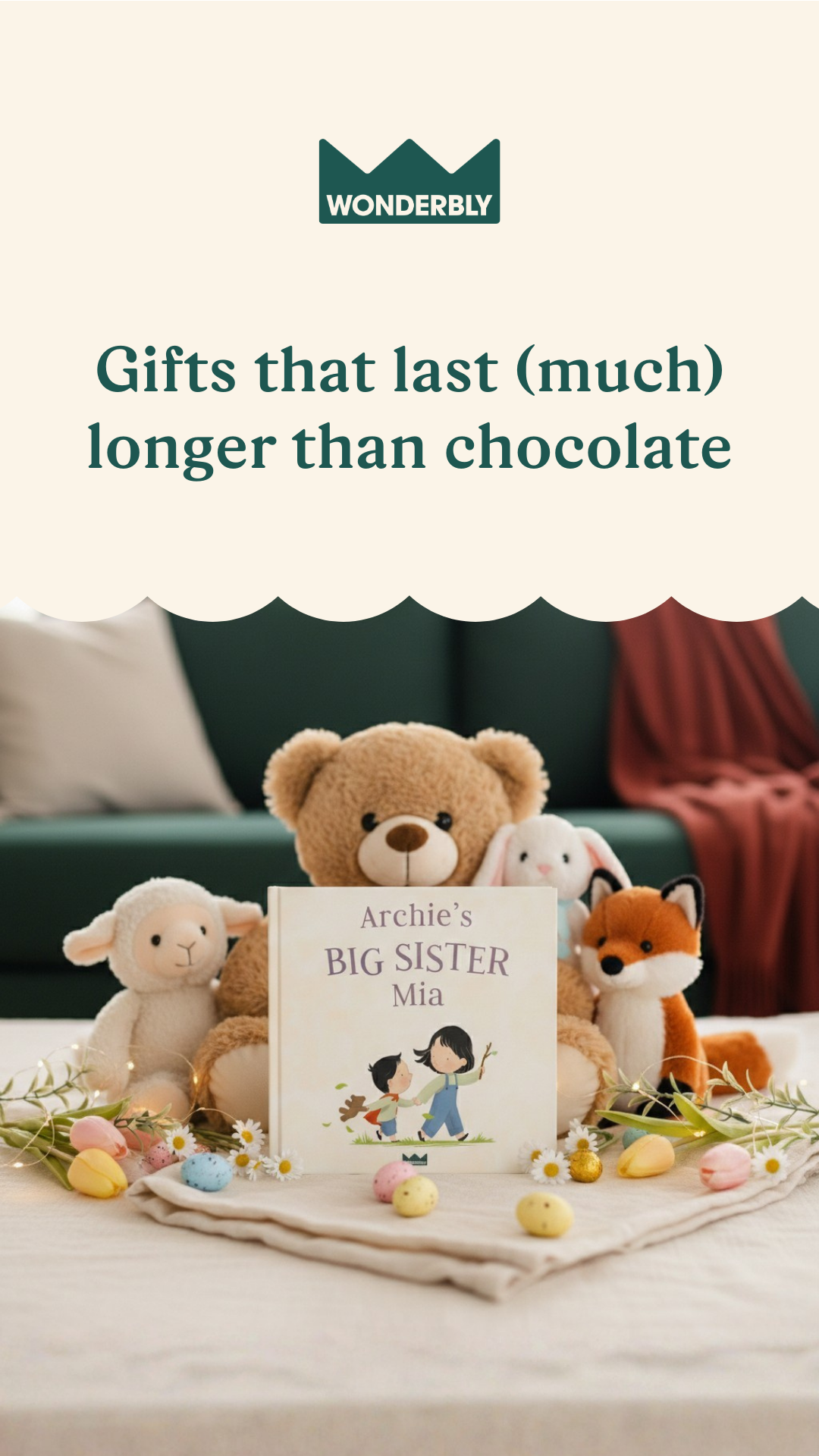 Wonderbly Facebook ad