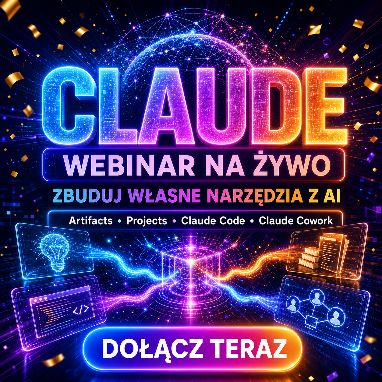 Krajowe Centrum Badań Sztucznej Inteligencji Facebook ad: CLAUDE, Claude Code