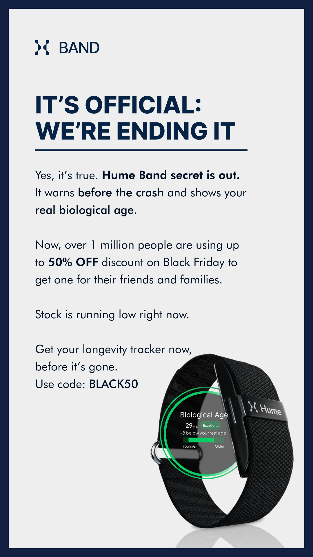 Hume Health Facebook ad