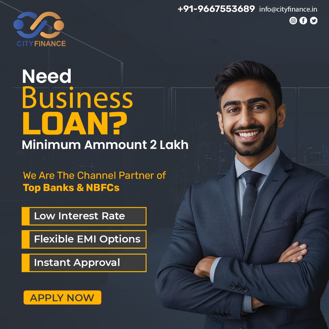 City Finance Facebook ad: Get quick Business Loans starting from ₹2 Lakh!