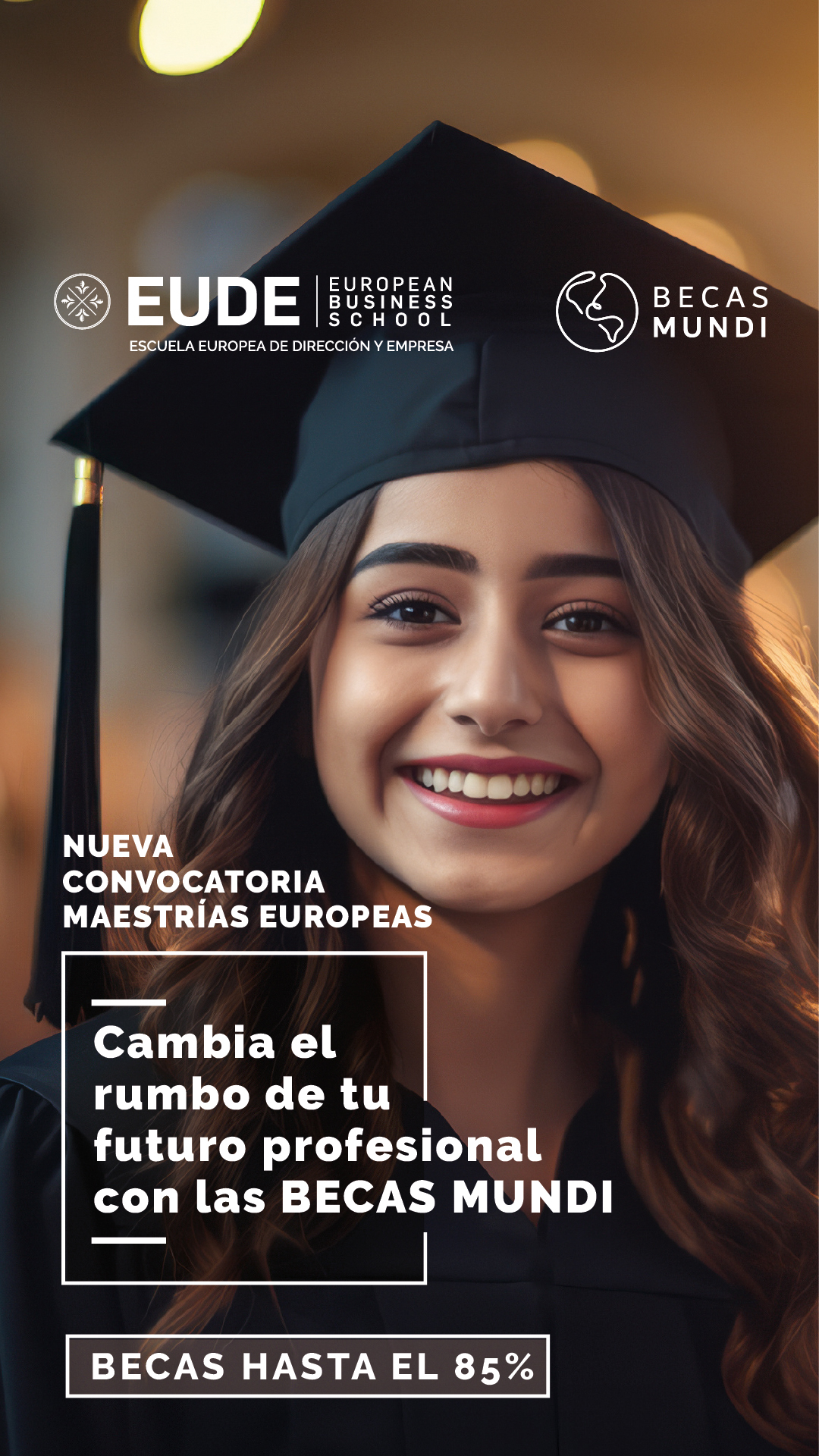 EUDE Business School Escuela Europea de Dirección y Empresa Facebook ad