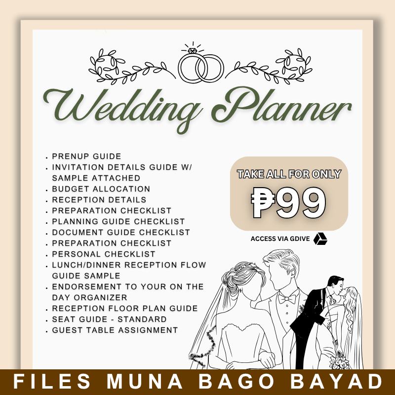 Wedding Planner PH Facebook ad: Planning to Getting Married?