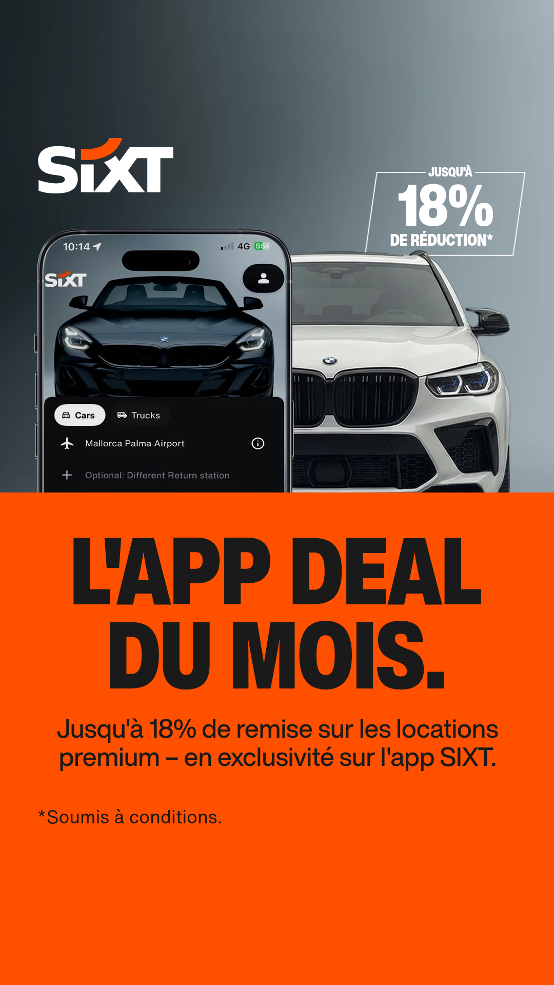 Sixt Facebook ad