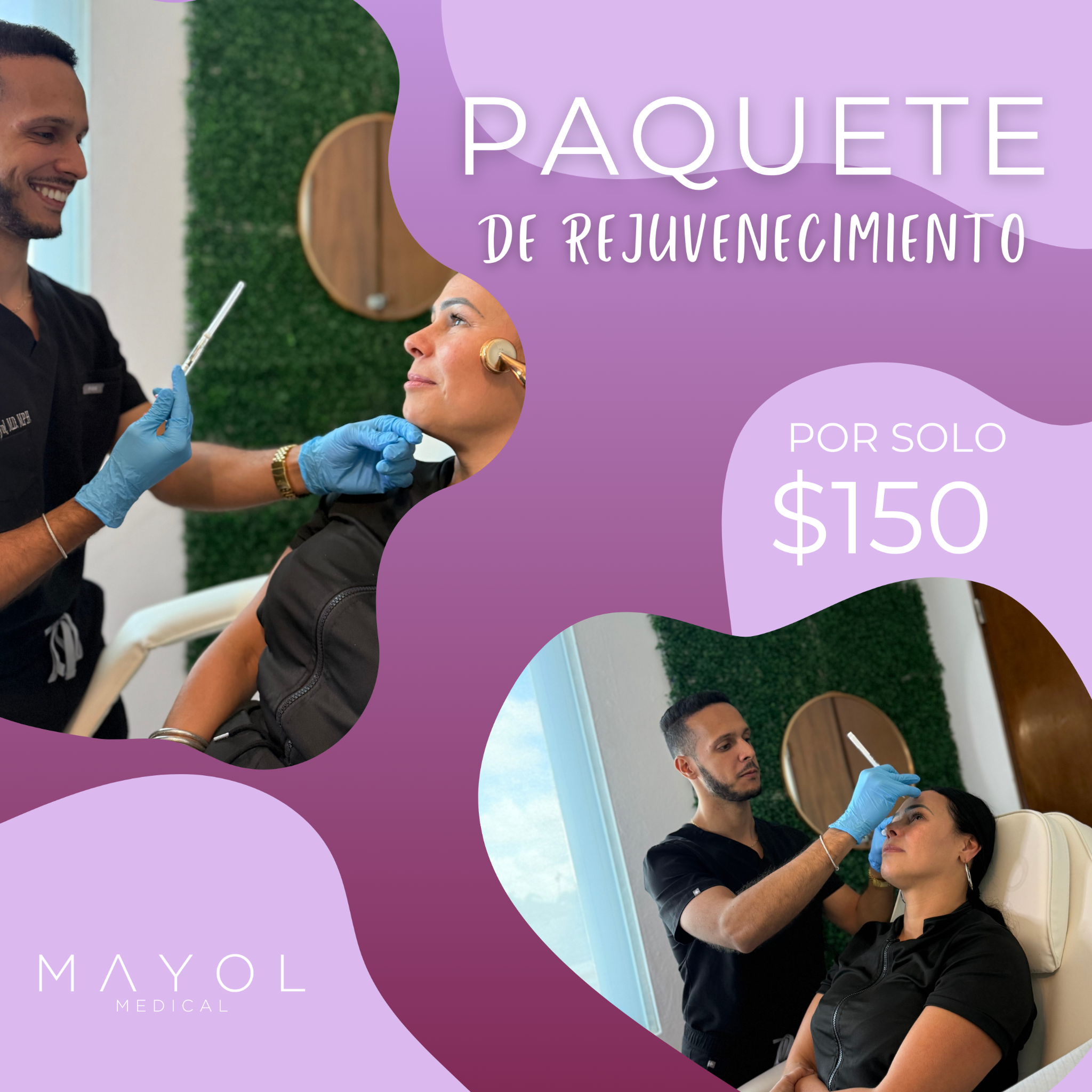 Mayol Med - Medical Aesthetics Center Facebook ad: ¿Lista para un look fresco y juvenil?