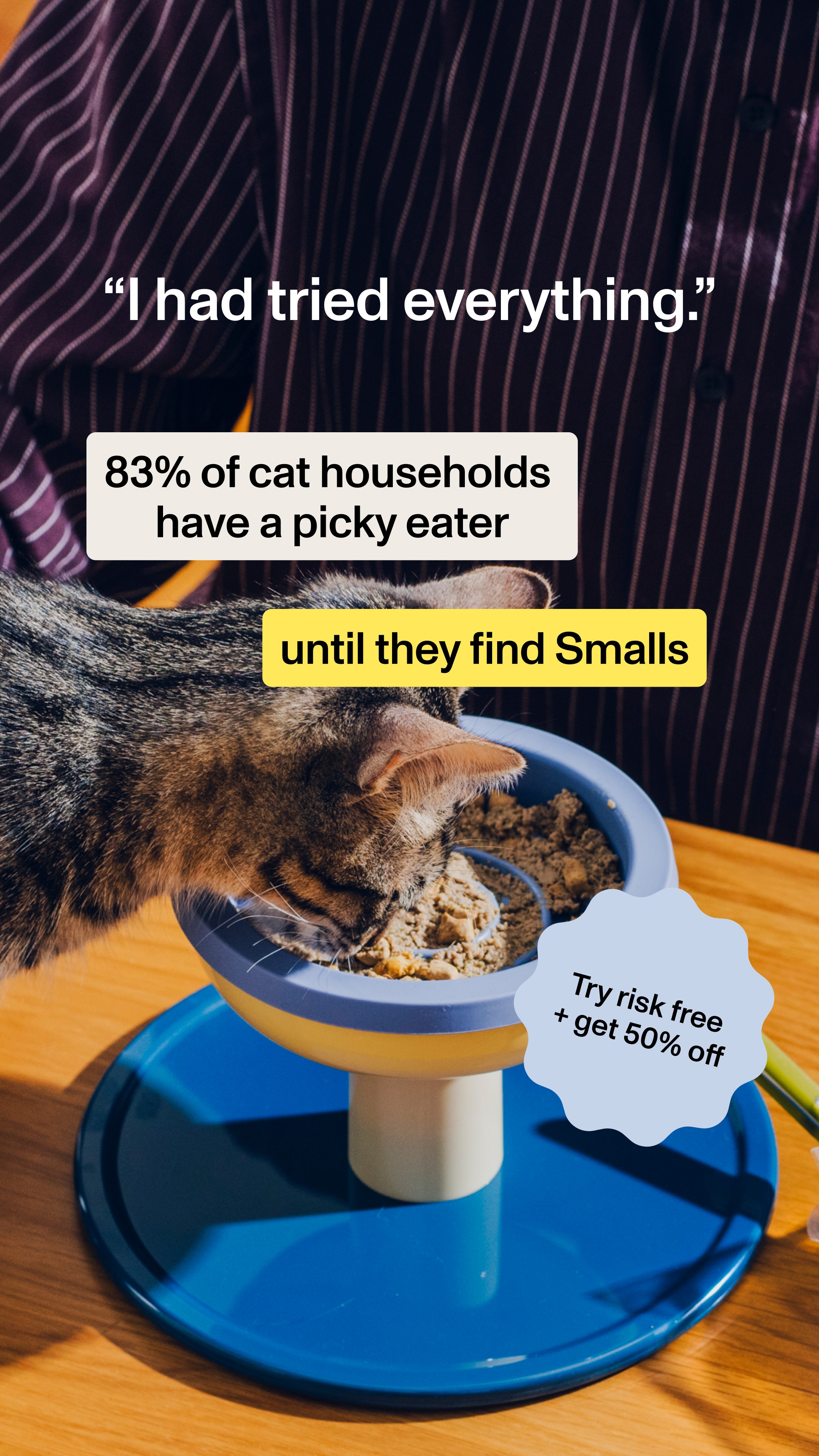 Smalls Facebook ad