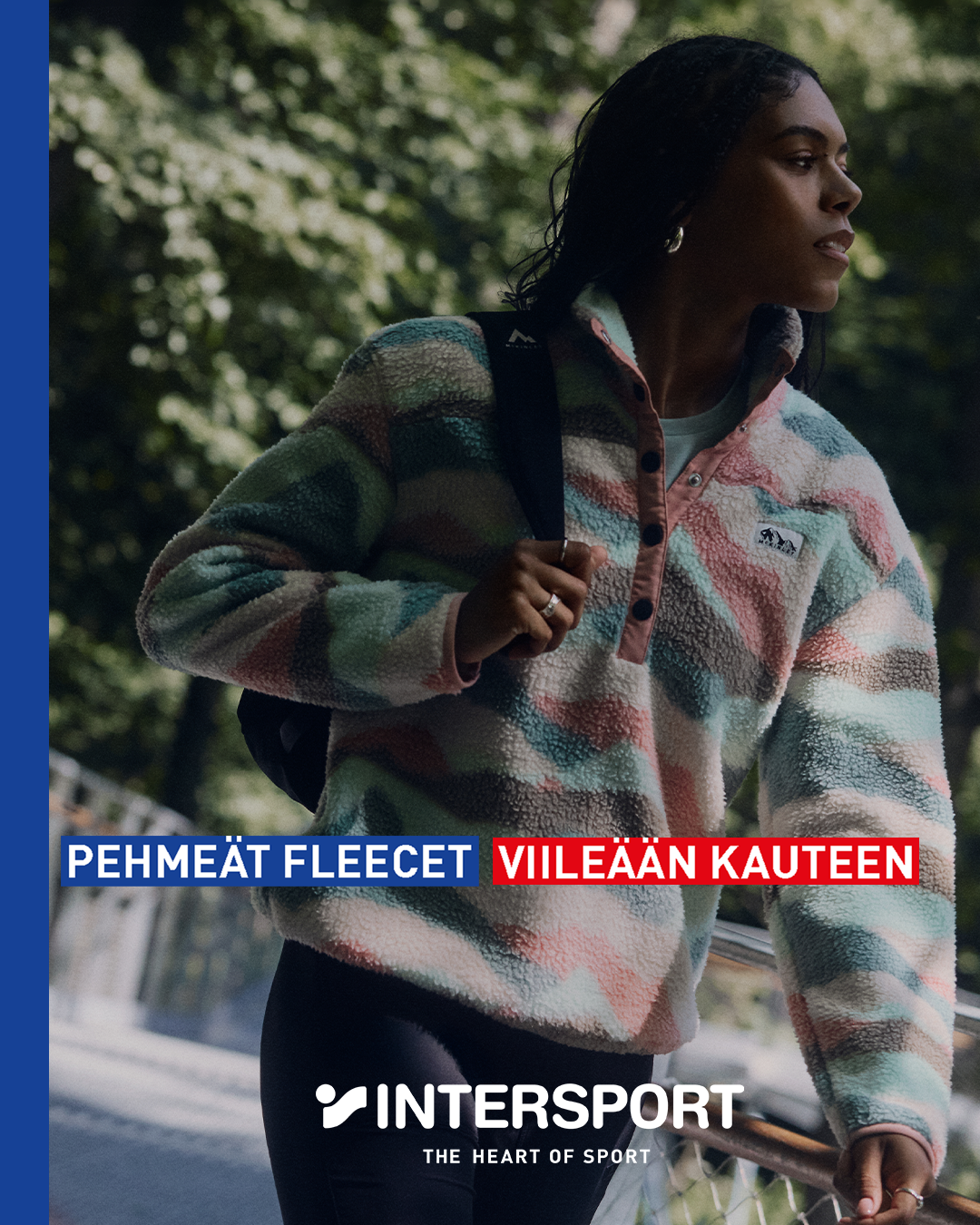 Intersport Suomi Facebook ad: Nappaa suosikkisi viileneviin säihin!