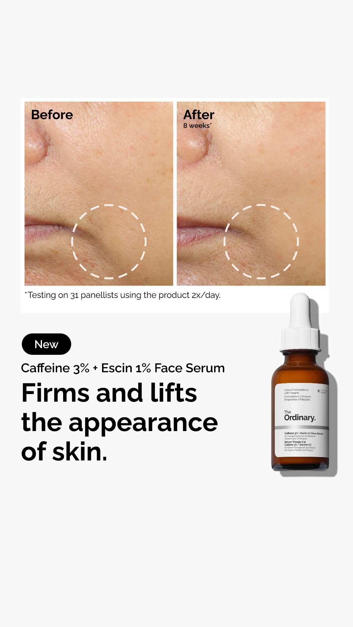 The Ordinary Facebook ad