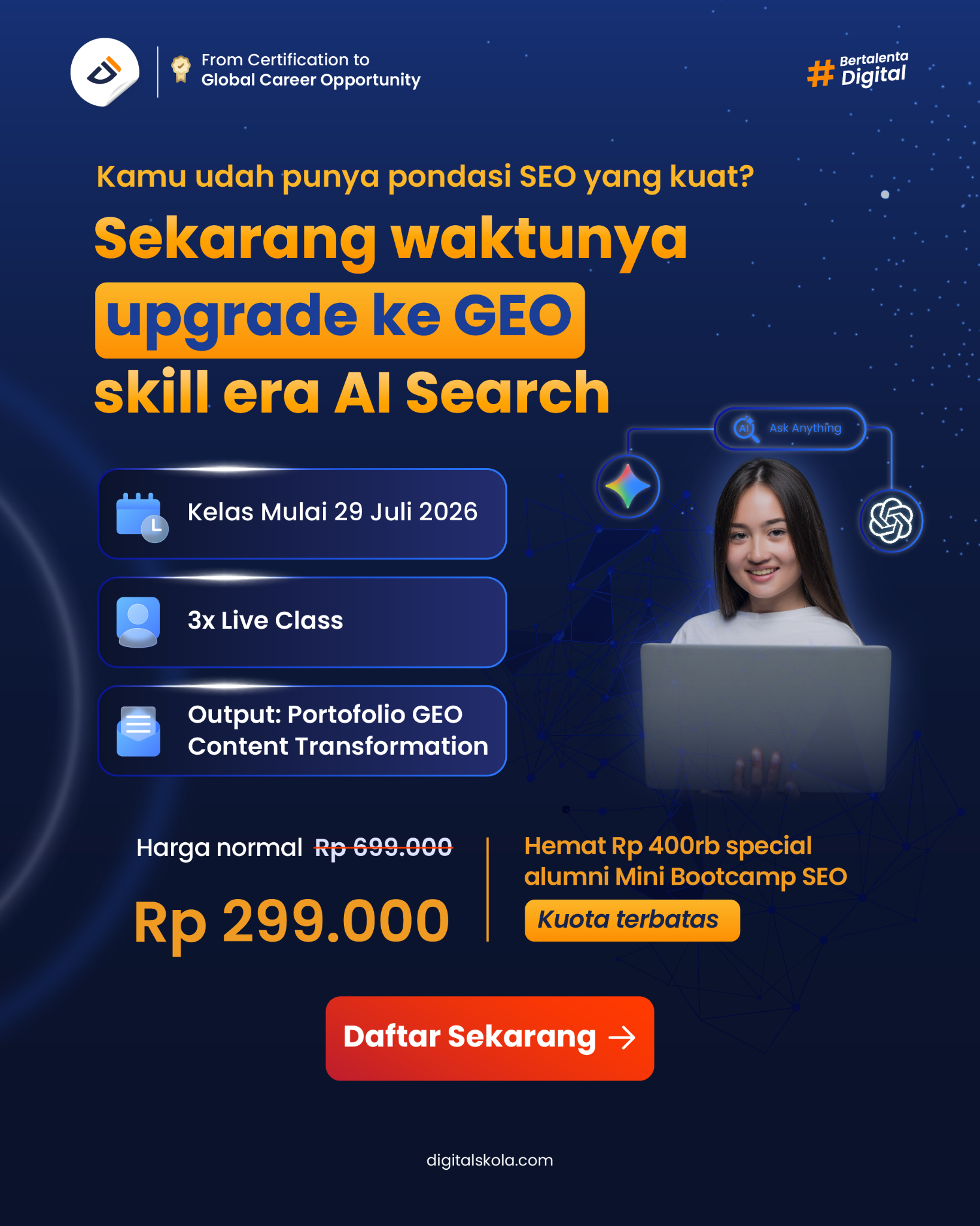Digital Skola Facebook ad