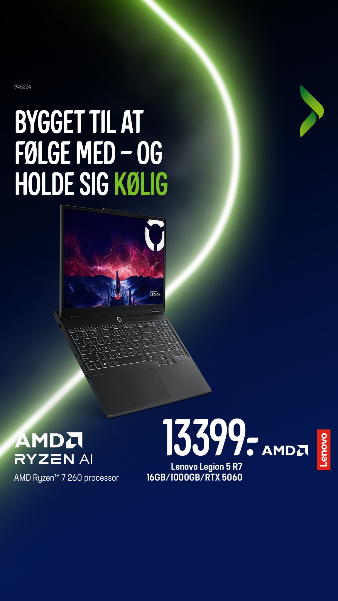 Elgiganten Gaming DK Facebook ad from Mar 16, 2026