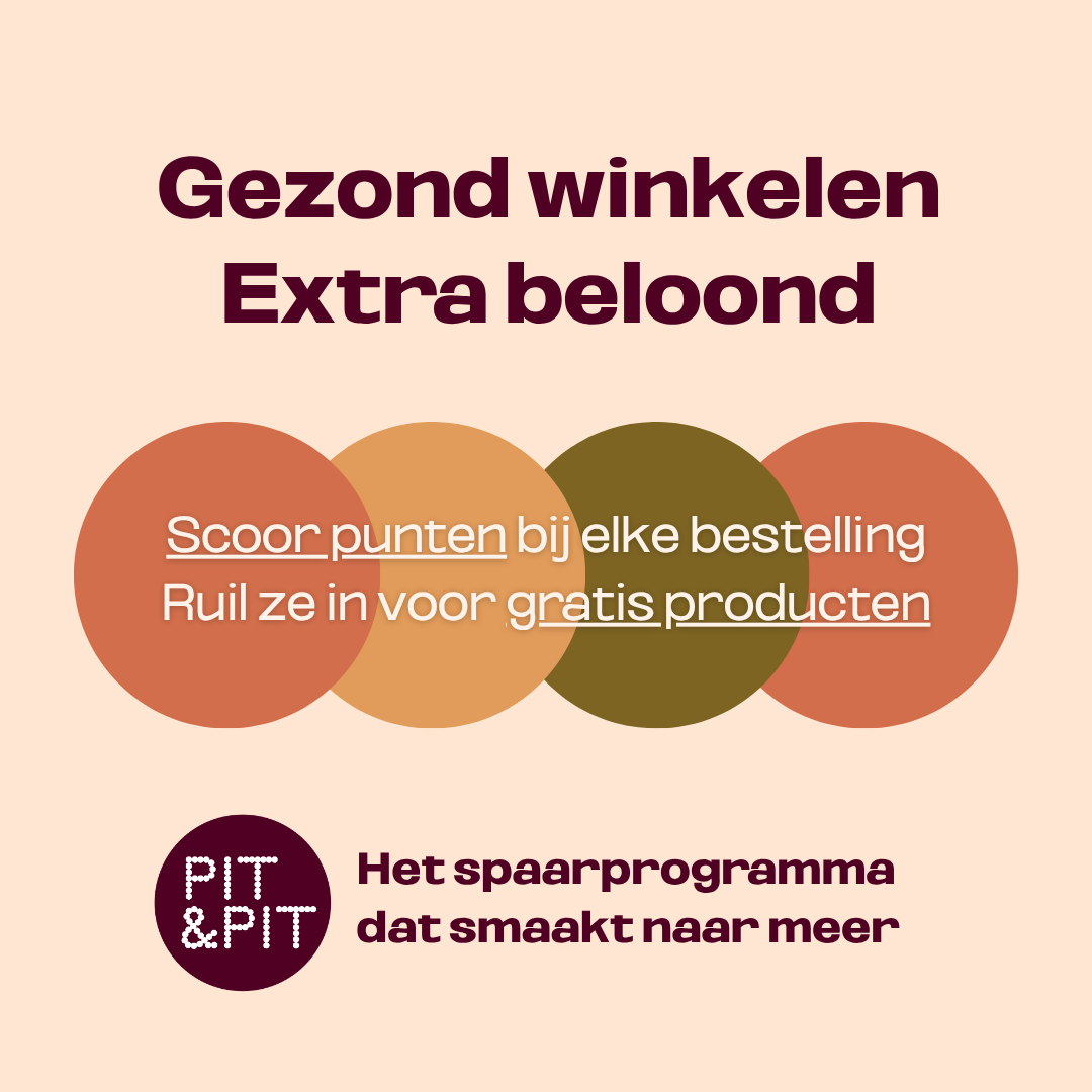 Pit&Pit Facebook ad: Gezond winkelen, dubbel beloond.