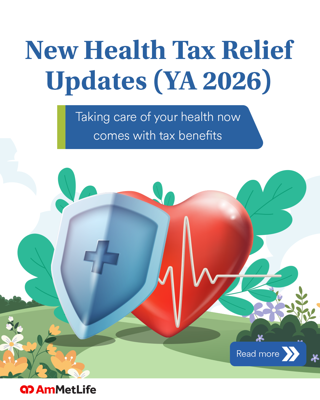 AmMetLife Facebook ad: Budget 2026 brings stronger health tax reliefs for…