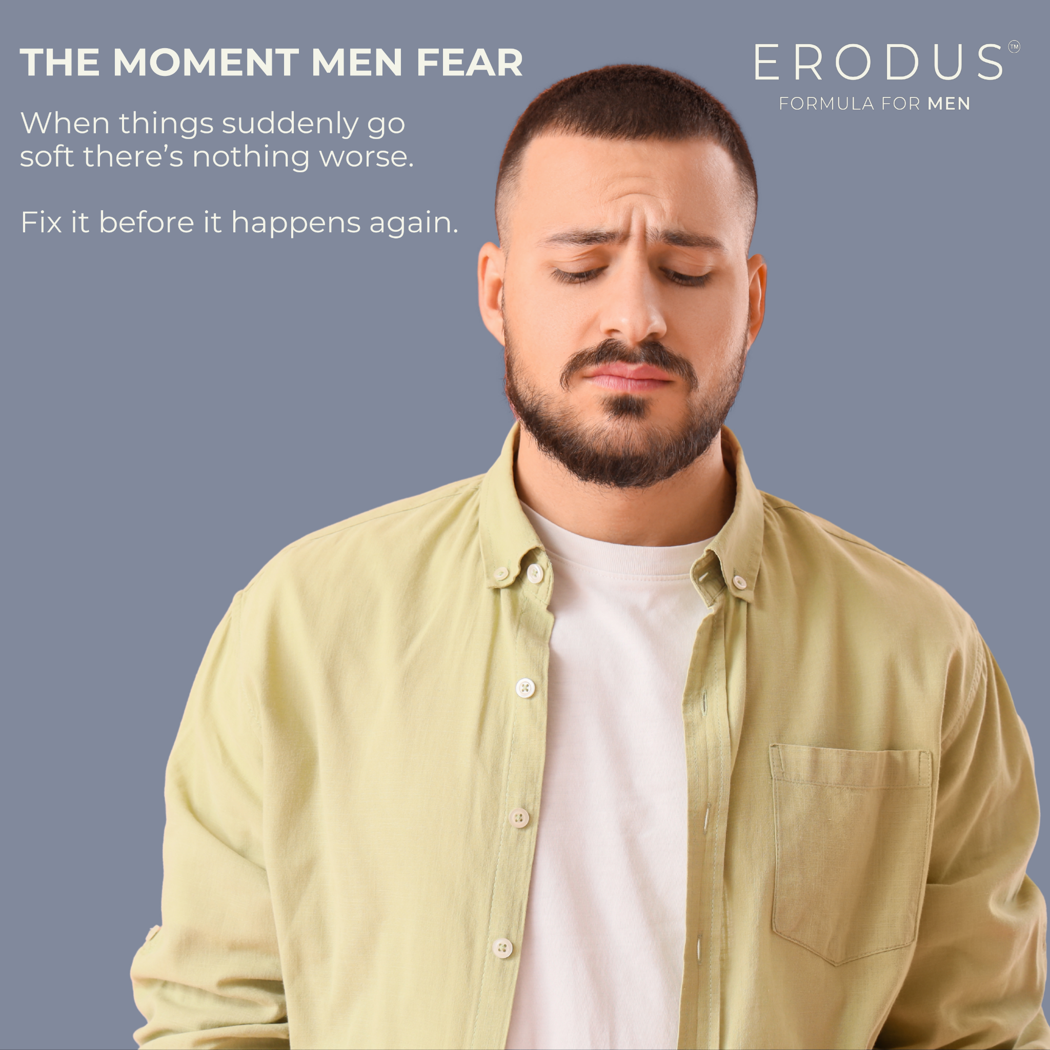 Erodus Formula For Men Facebook ad