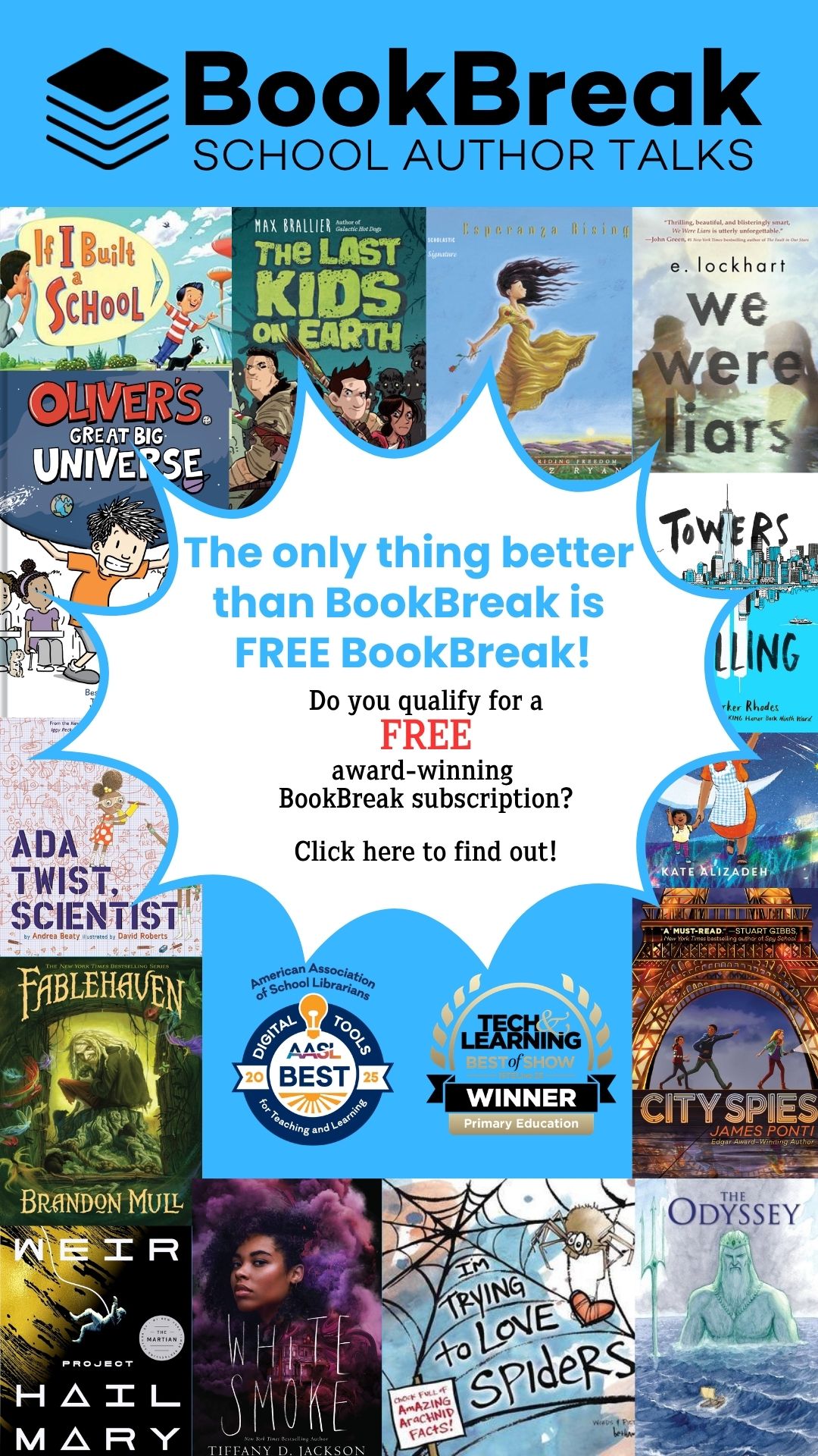 BookBreak Facebook ad
