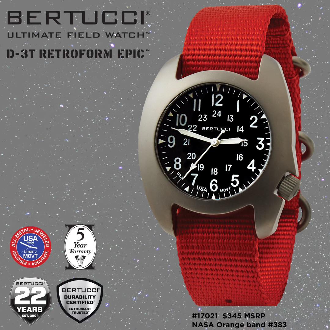 Bertucci Watches Facebook ad: Ultimate Field Watches by Bertucci