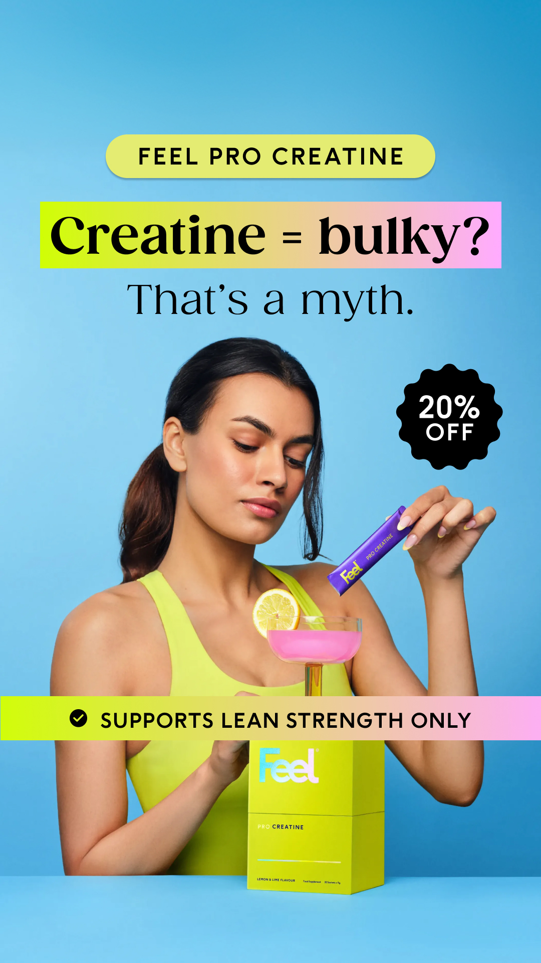 Feel Facebook ad