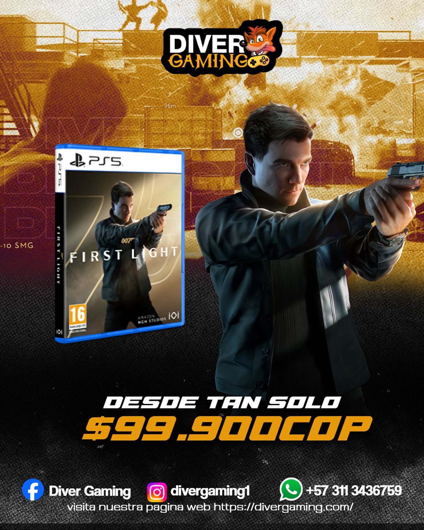 Divergaming Facebook ad: Nuevo Lanzamiento