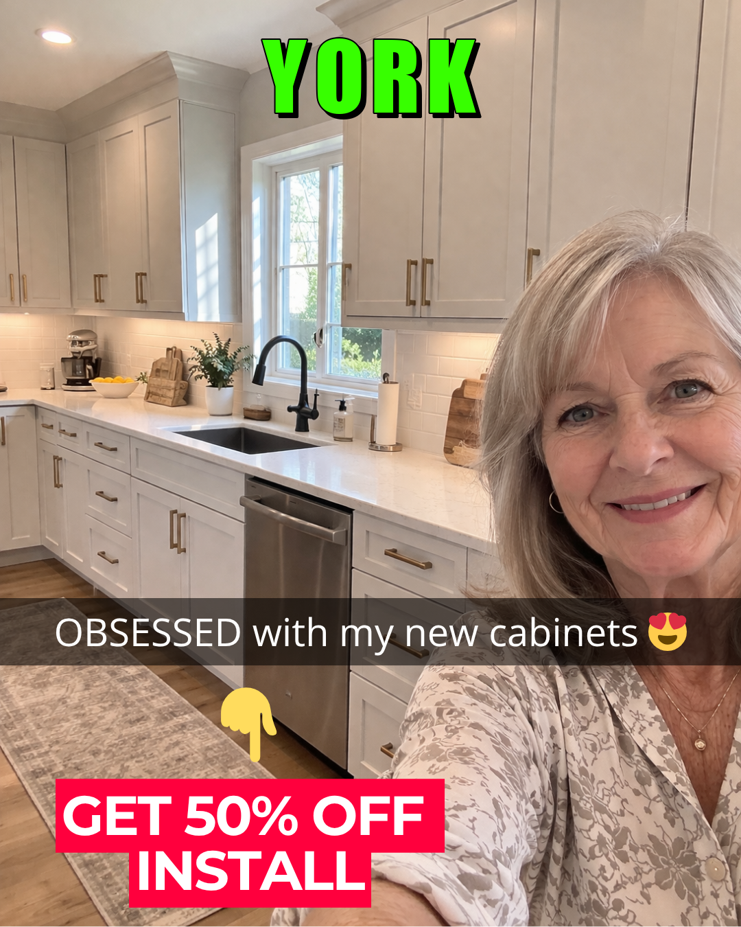 Revelare Kitchens Facebook ad