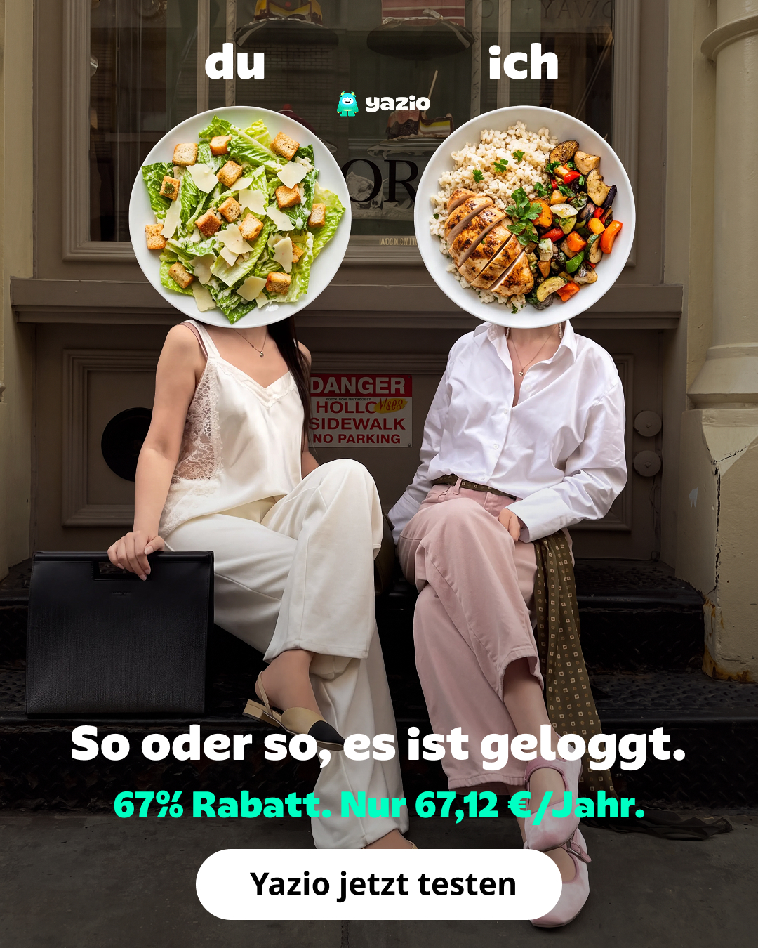YAZIO Facebook ad