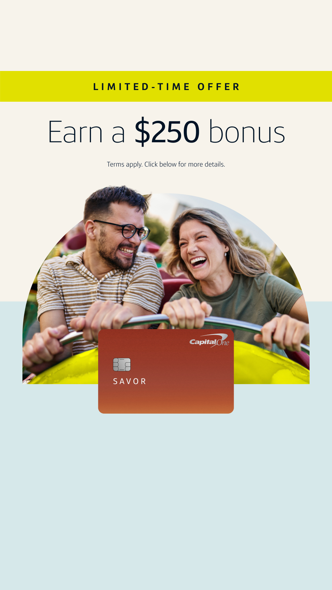 Capital One Facebook ad