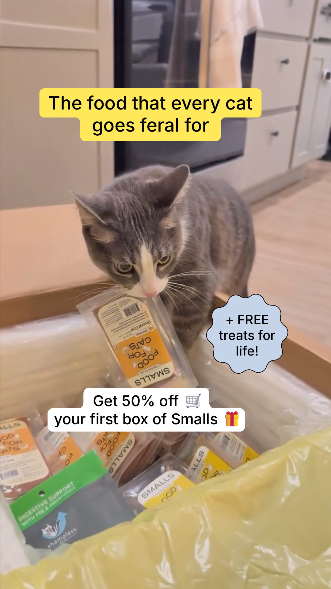 Smalls Facebook ad