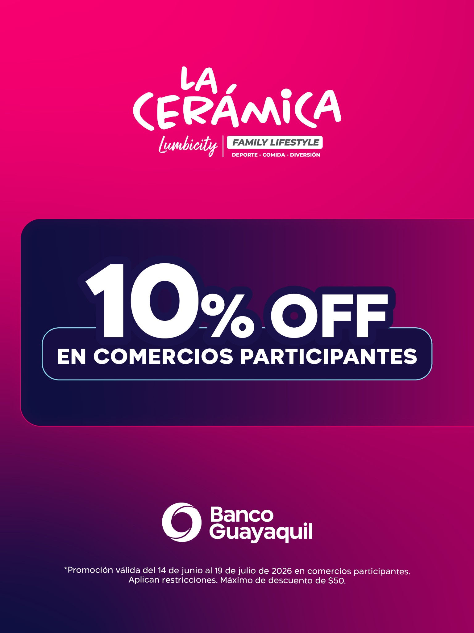 Banco Guayaquil Facebook ad from Jun 15, 2026