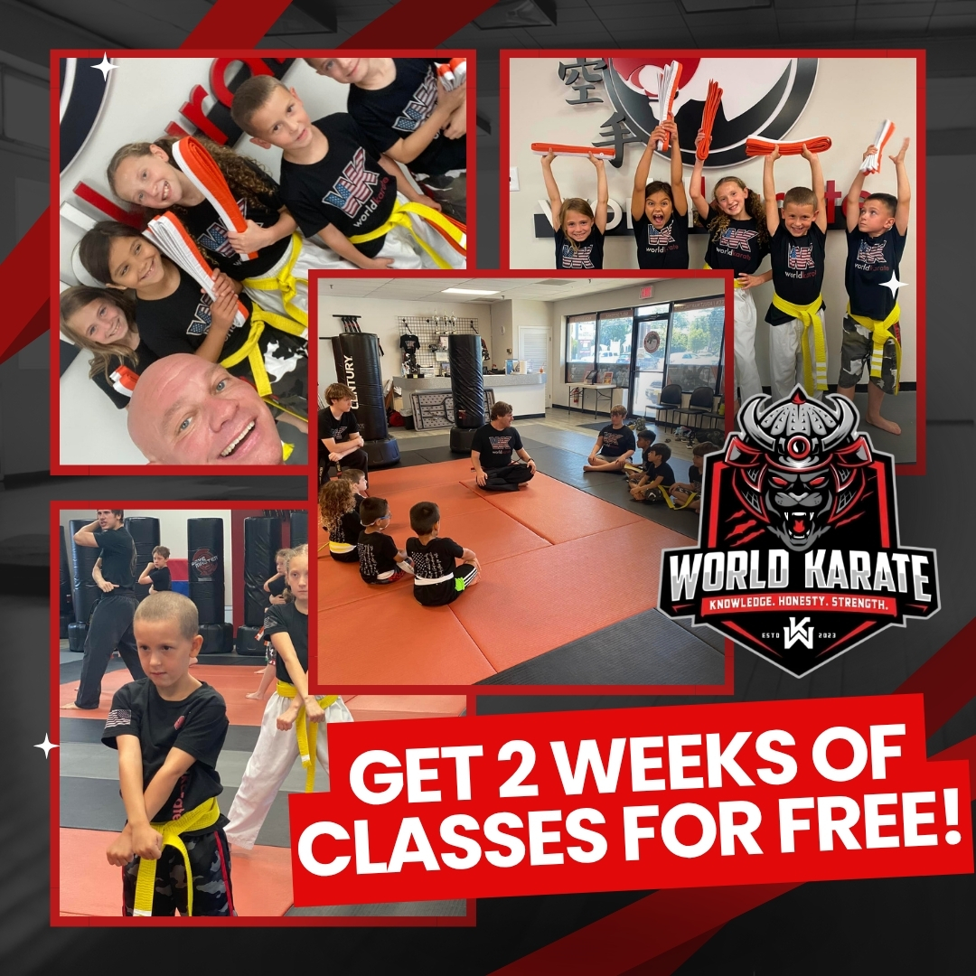 World Karate Facebook ad: Register Here