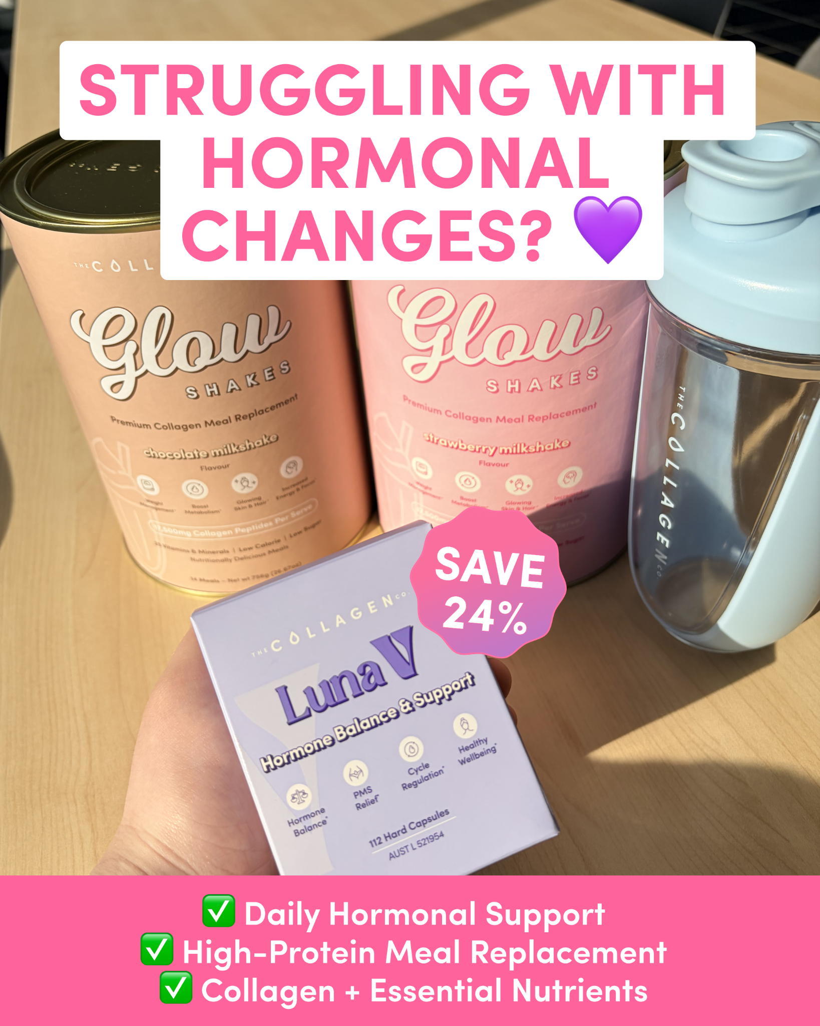 The Collagen Co. Facebook ad