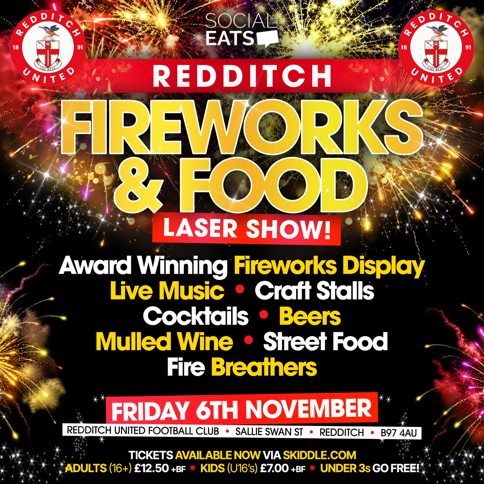 Social Eats Events Facebook ad: GET YOUR TICKETS HERE!