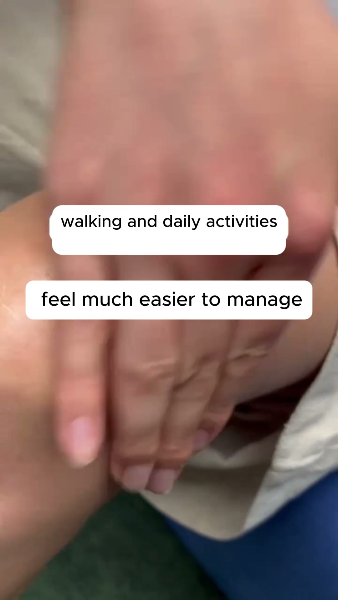 Muscle Pain Relief Facebook ad: RELIEF FOR TIRED, HEAVY LEGS.