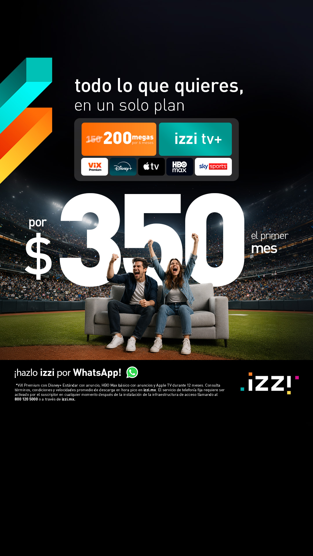 izzi telecom Facebook ad