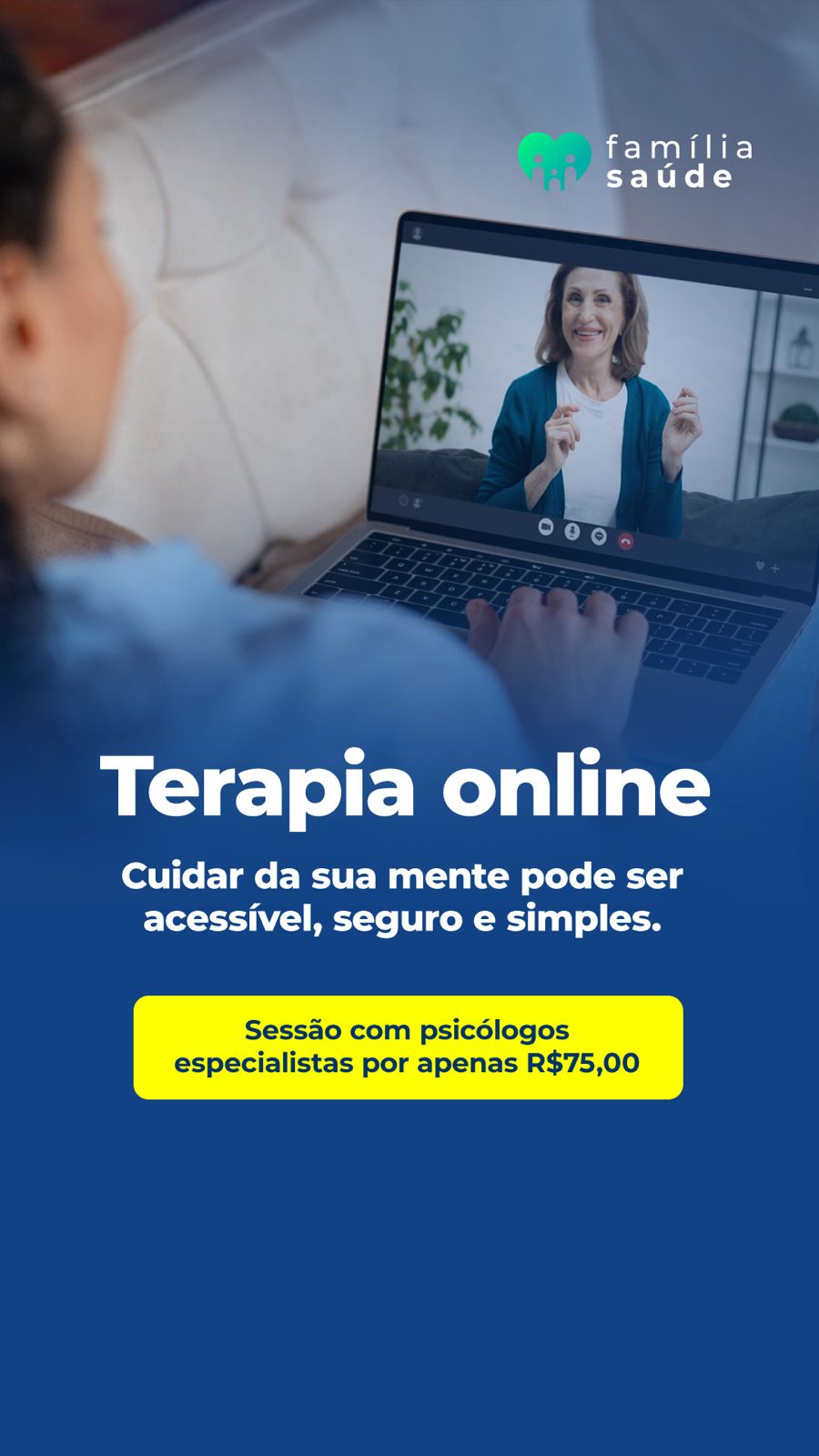 Família Saúde Facebook ad from Dec 2, 2025
