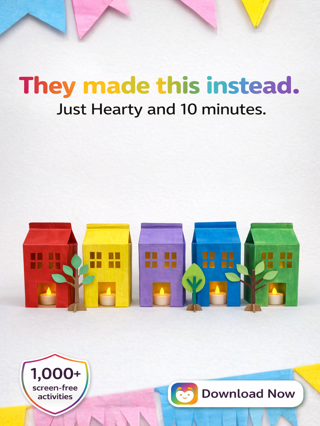 Hearty App Facebook ad