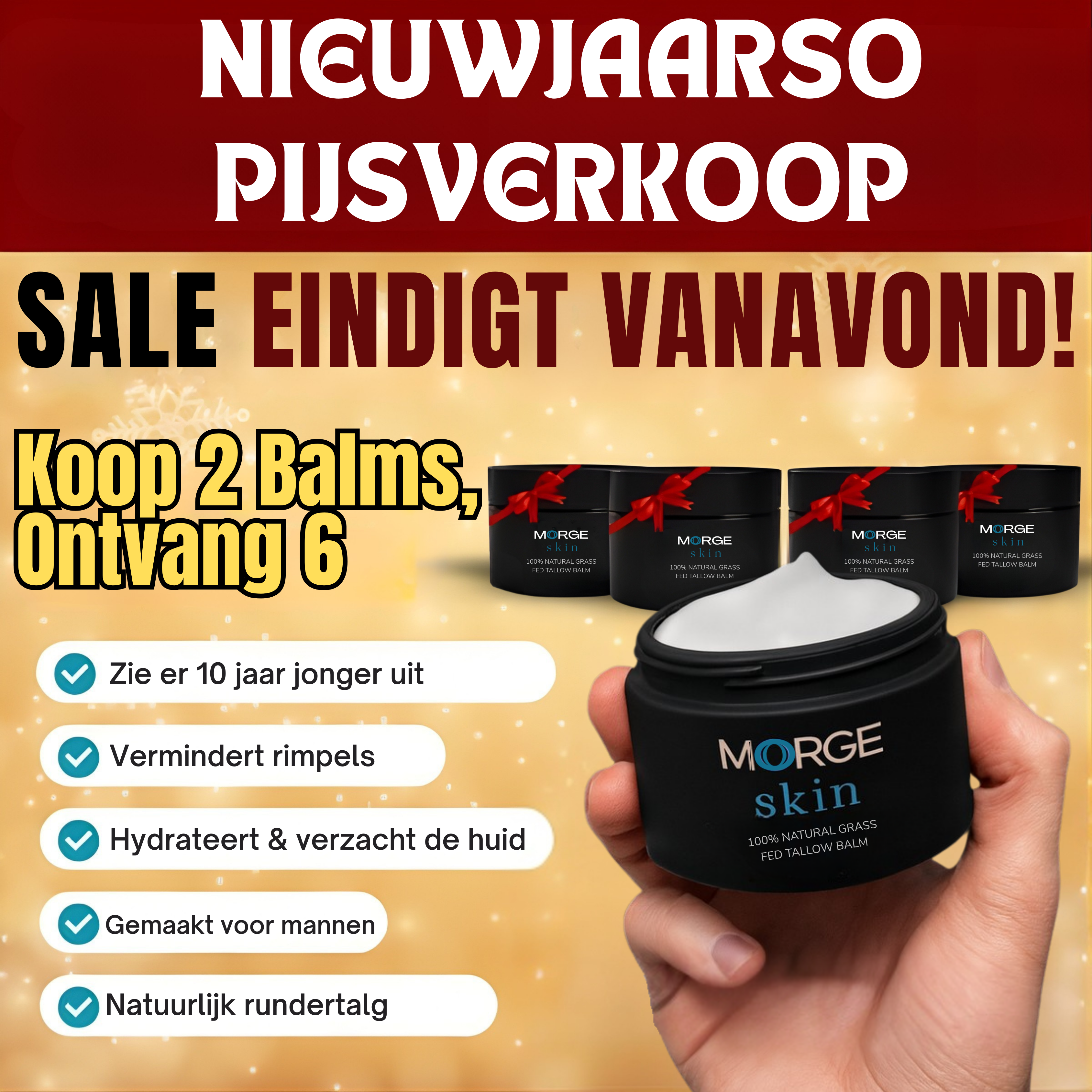 Morge Facebook ad: LAATSTE KANS! De actie eindigt VANDAAG!