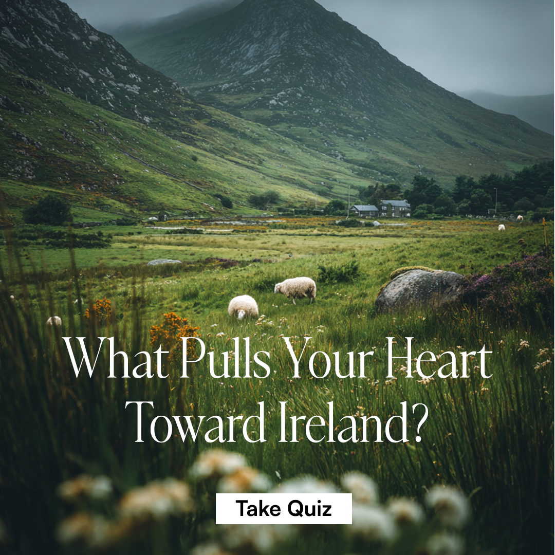 My Ireland Box Facebook ad: What Pulls Your Heart Toward Ireland?