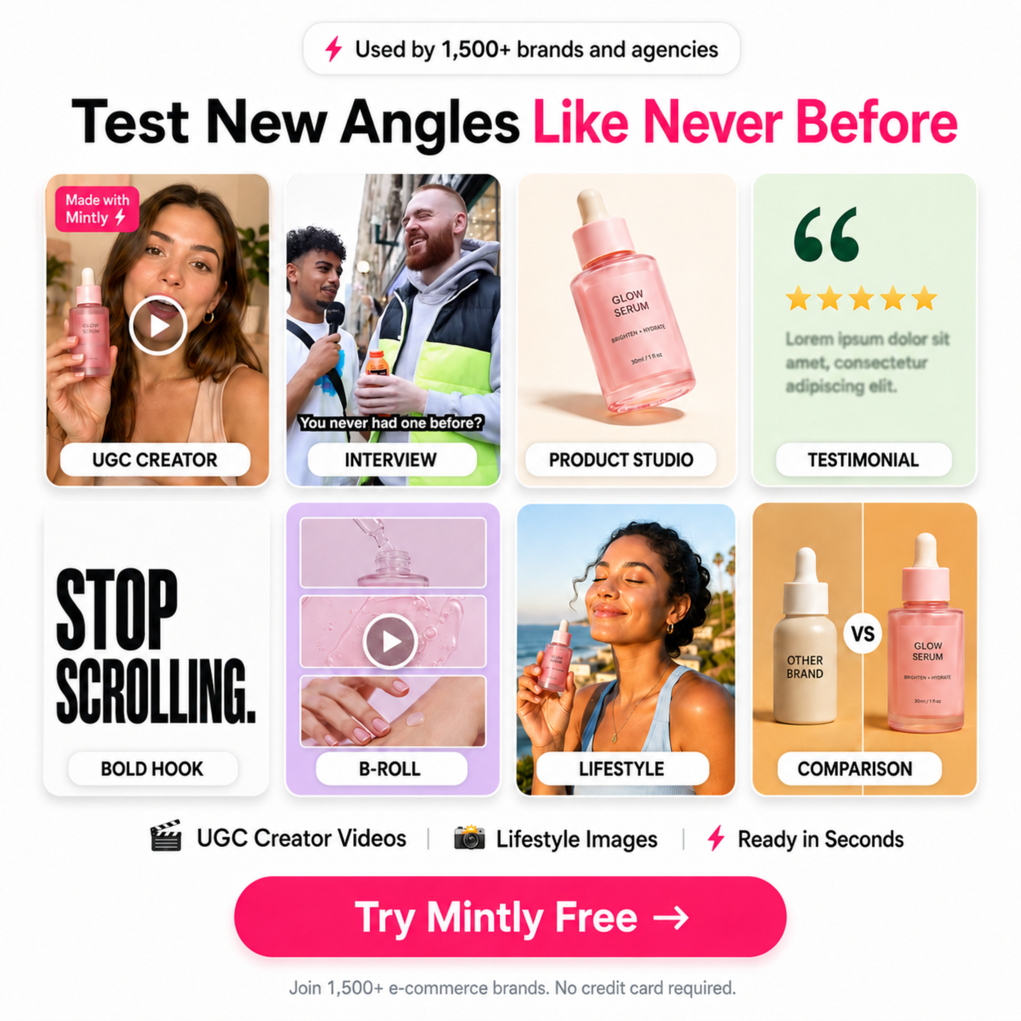 Mintly Facebook ad