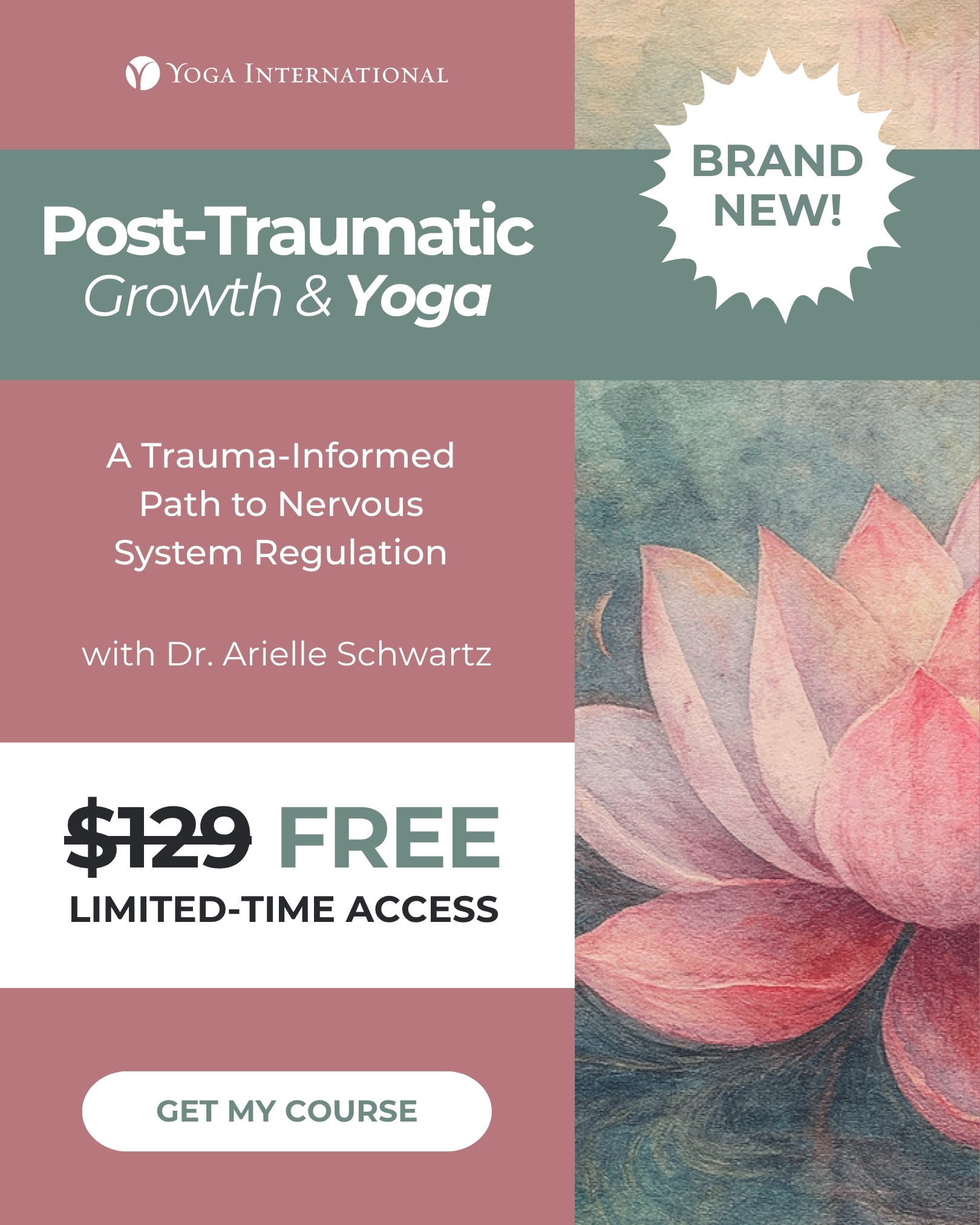 Yoga International Facebook ad