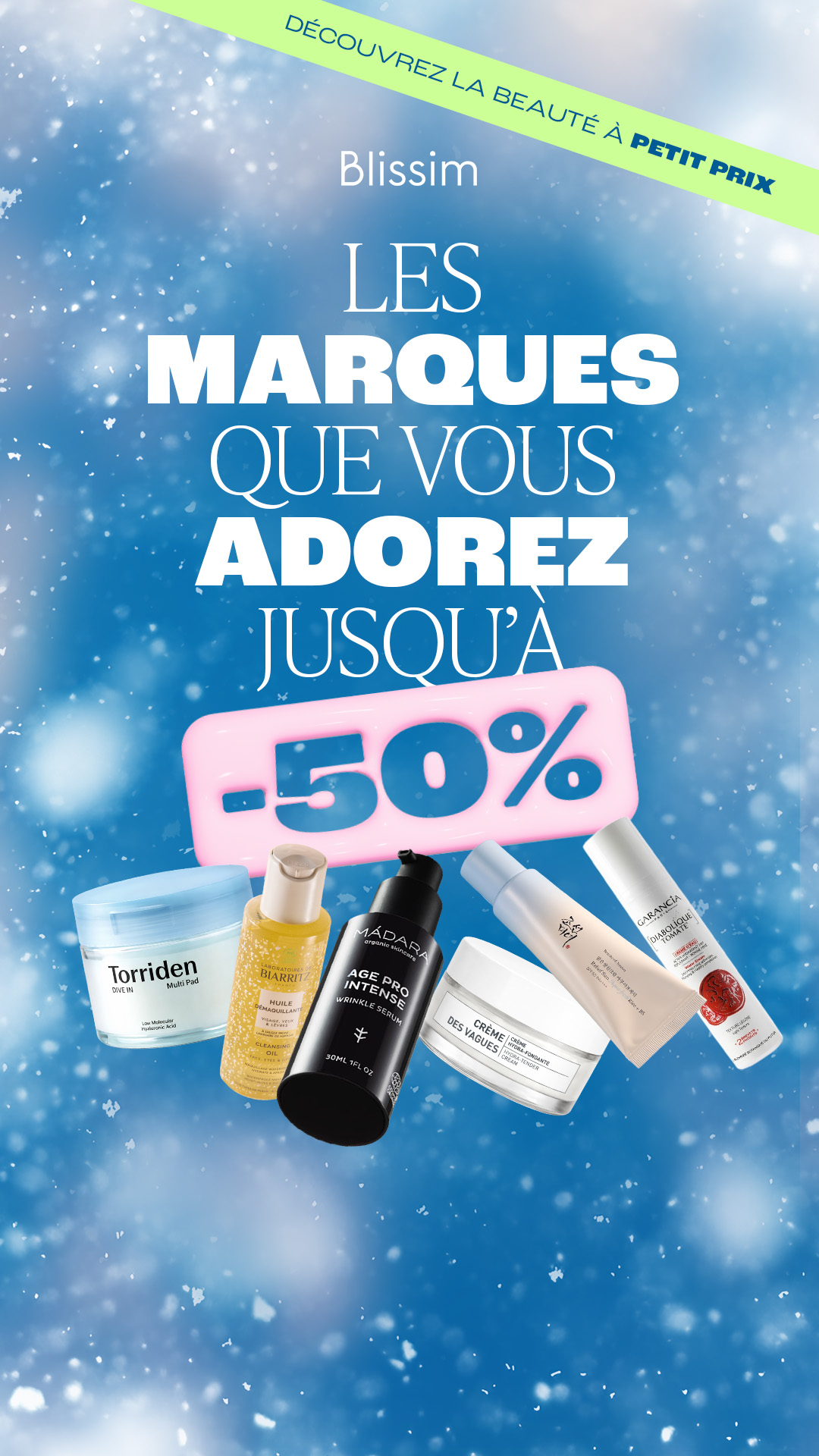 Blissim Facebook ad from Jan 13, 2026