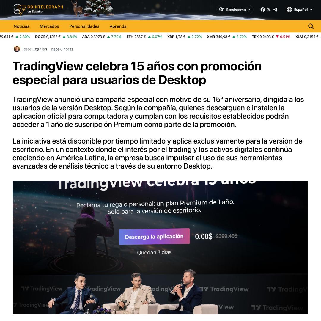 Chain Reaction News Facebook ad: T e n d e n c i a s y h e r r a m i e n t a s d e a n á l…