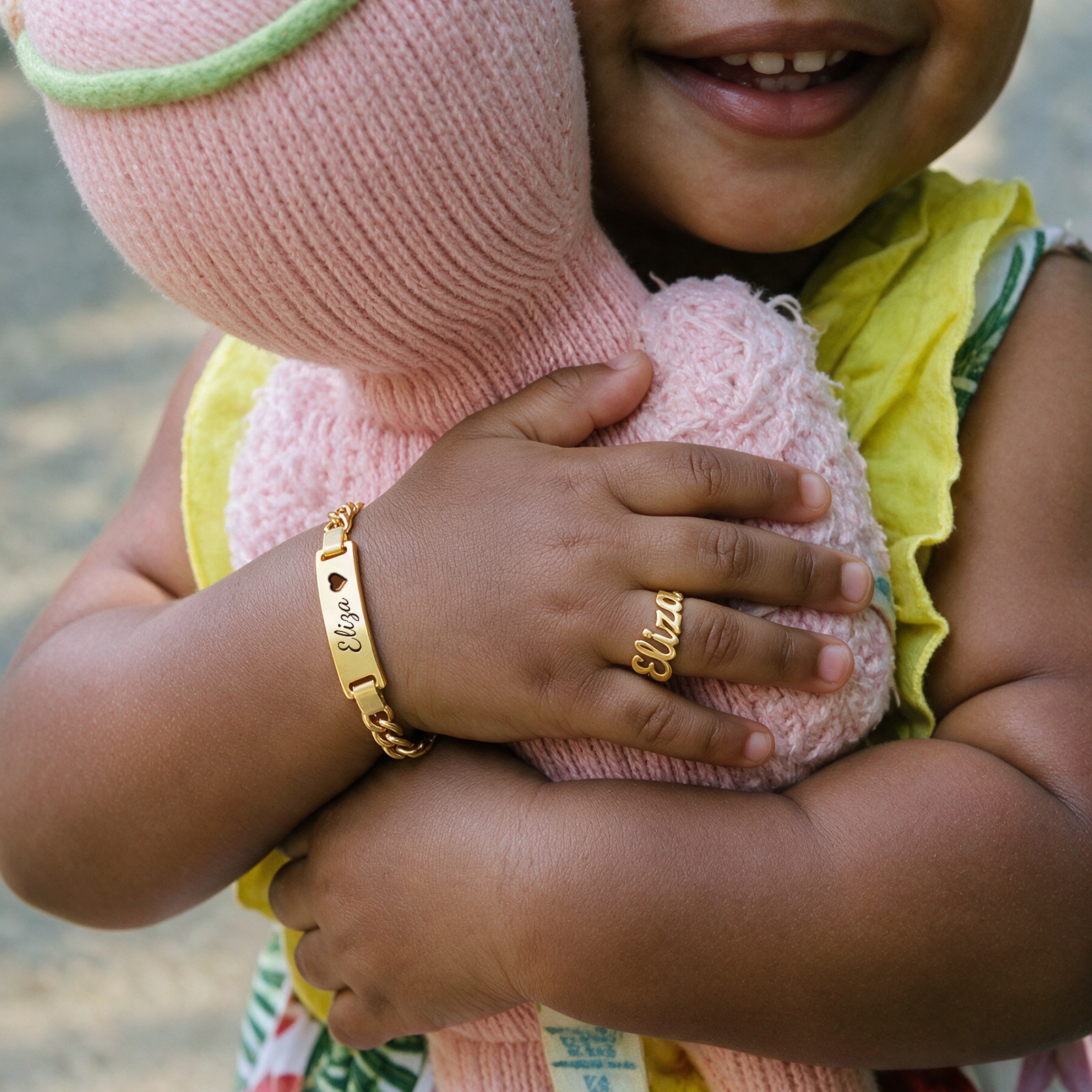Instgifts Facebook ad: Her First Personalized Name Jewelry