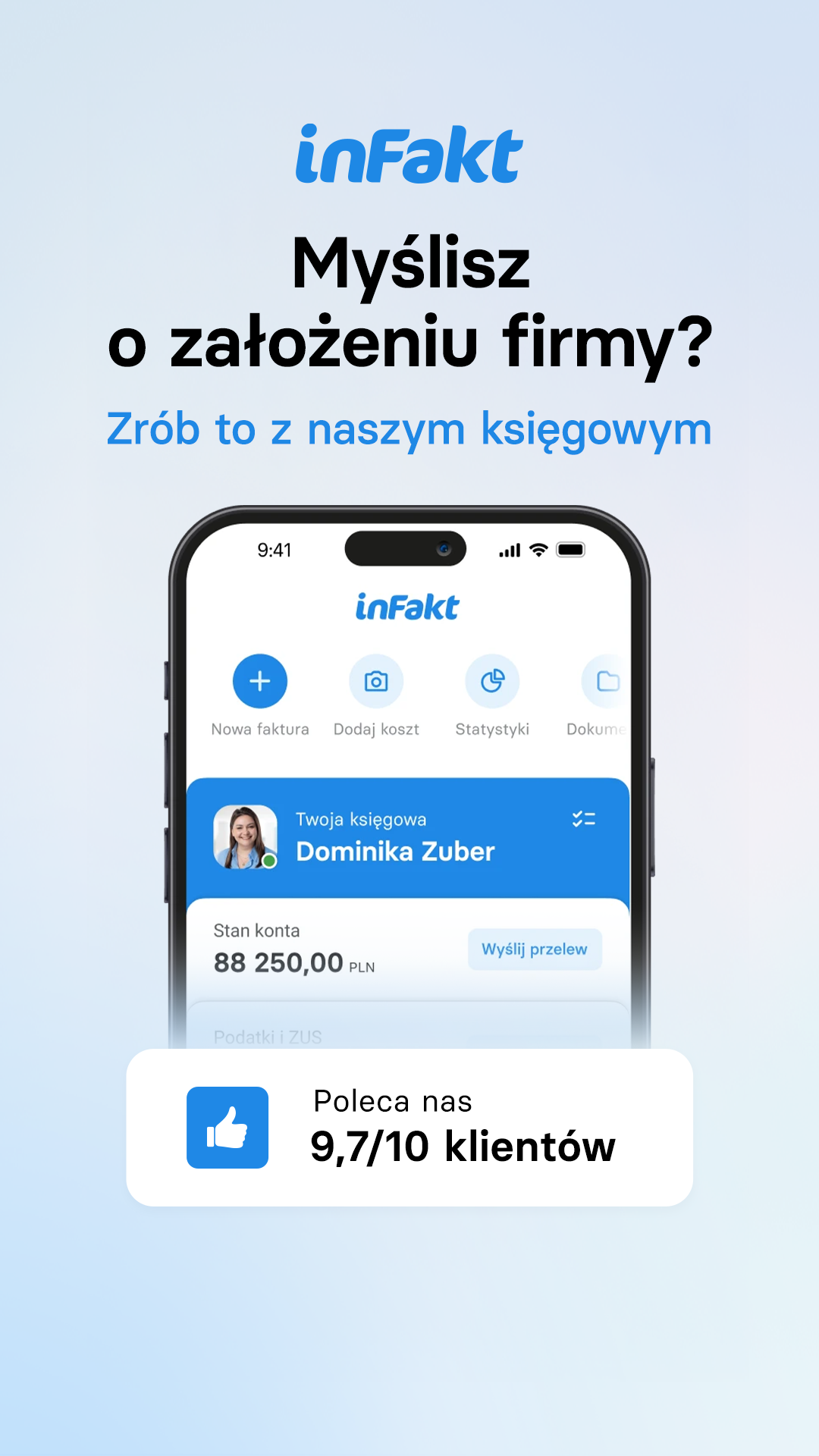 inFakt Facebook ad from Jun 3, 2026