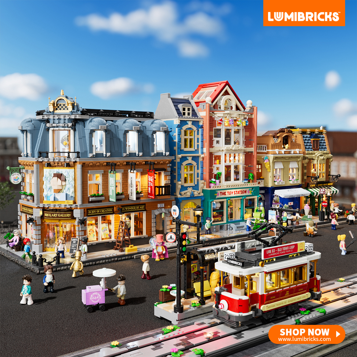 Lumibricks Facebook ad