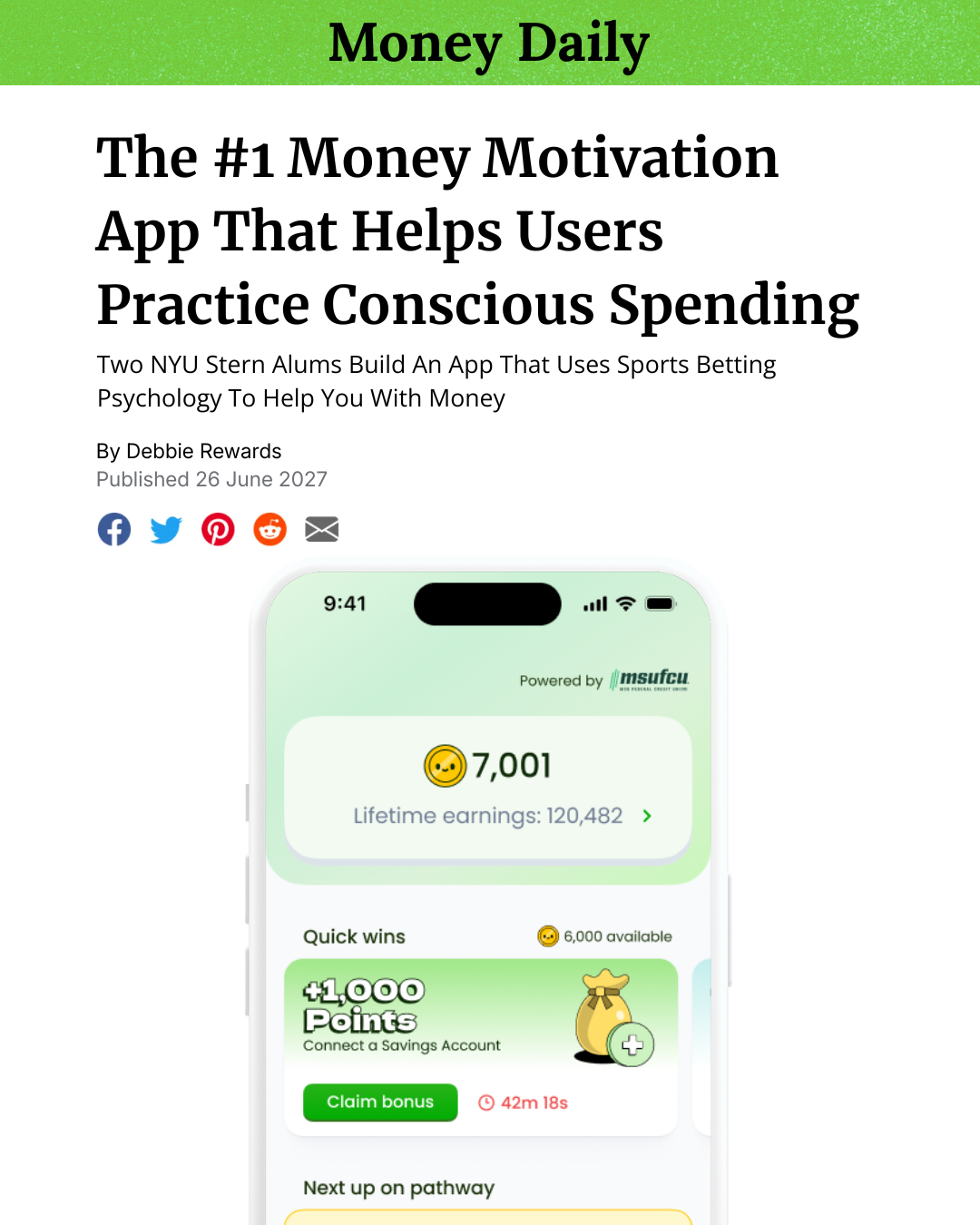 Debbie Facebook ad