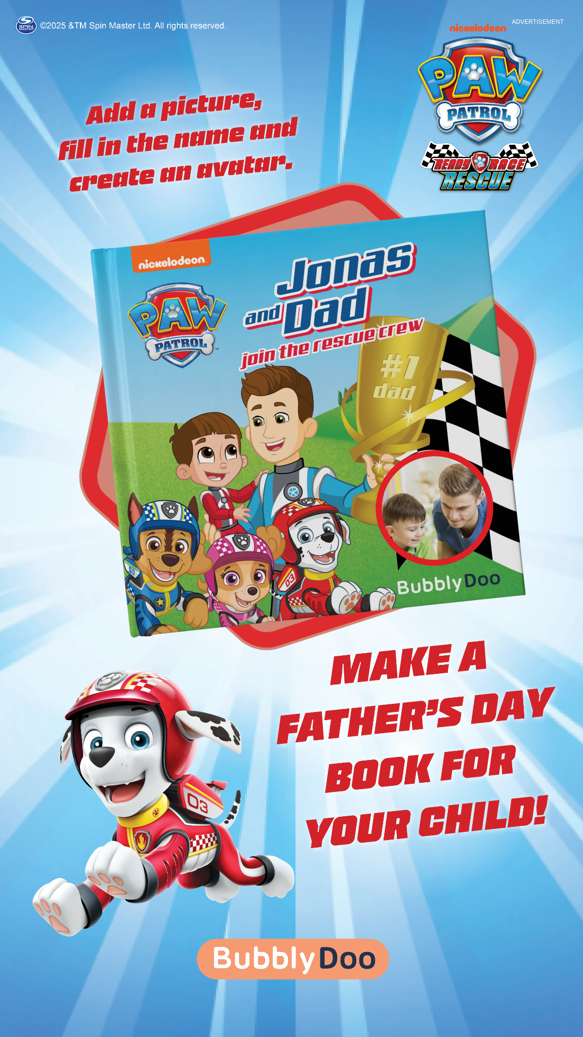 BubblyDoo Books Facebook ad
