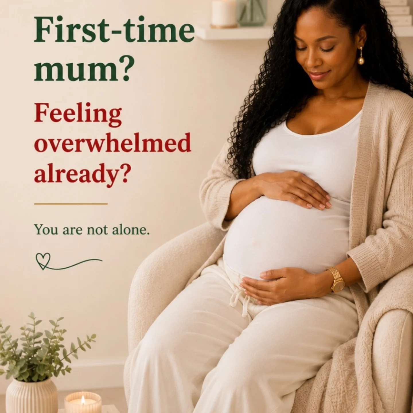 WisdomShelf Facebook ad: Preparing Your Heart for Motherhood Matters Too.