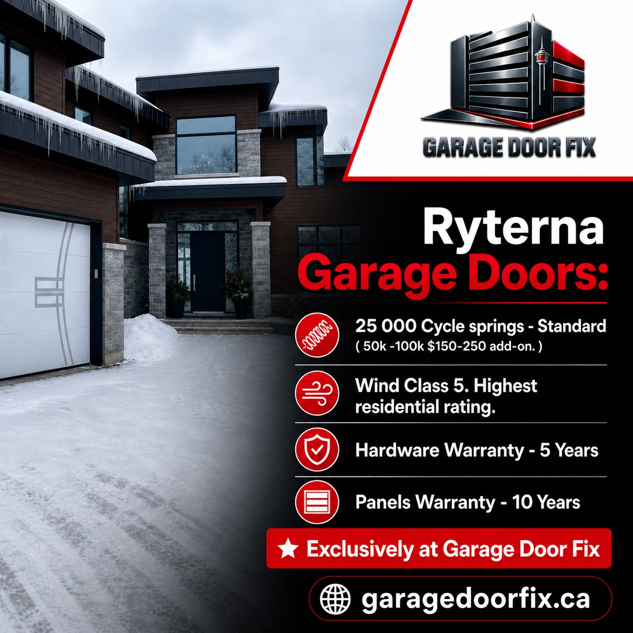 Stas Kl Facebook ad: Premium Garage Doors by Ryterna