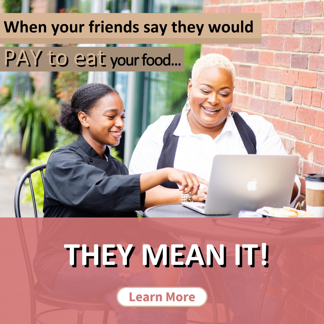 Chef Lisa Brooks Facebook ad: Bring Your Skills And Take Them To 6-Figs